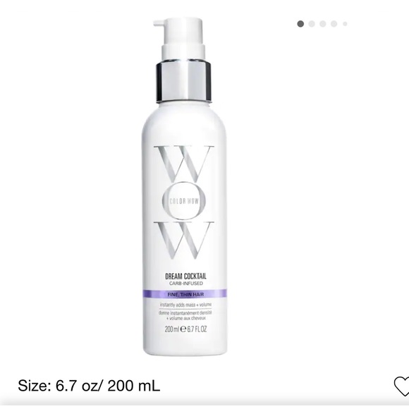 ColorWOW Dream Cocktail Carb-Infused Thickening Leave In Treatment Full โฆ - Picture 3 of 15